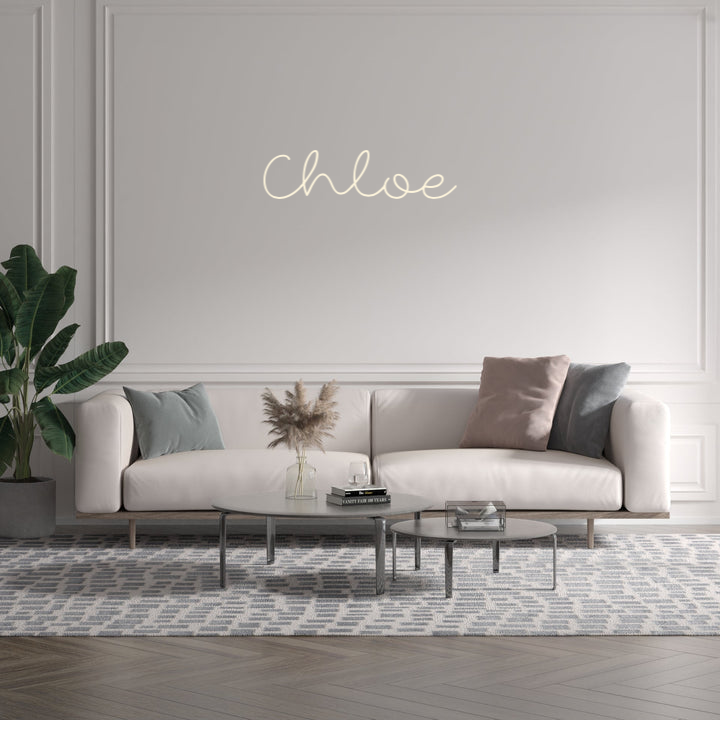 Custom text: Chloe